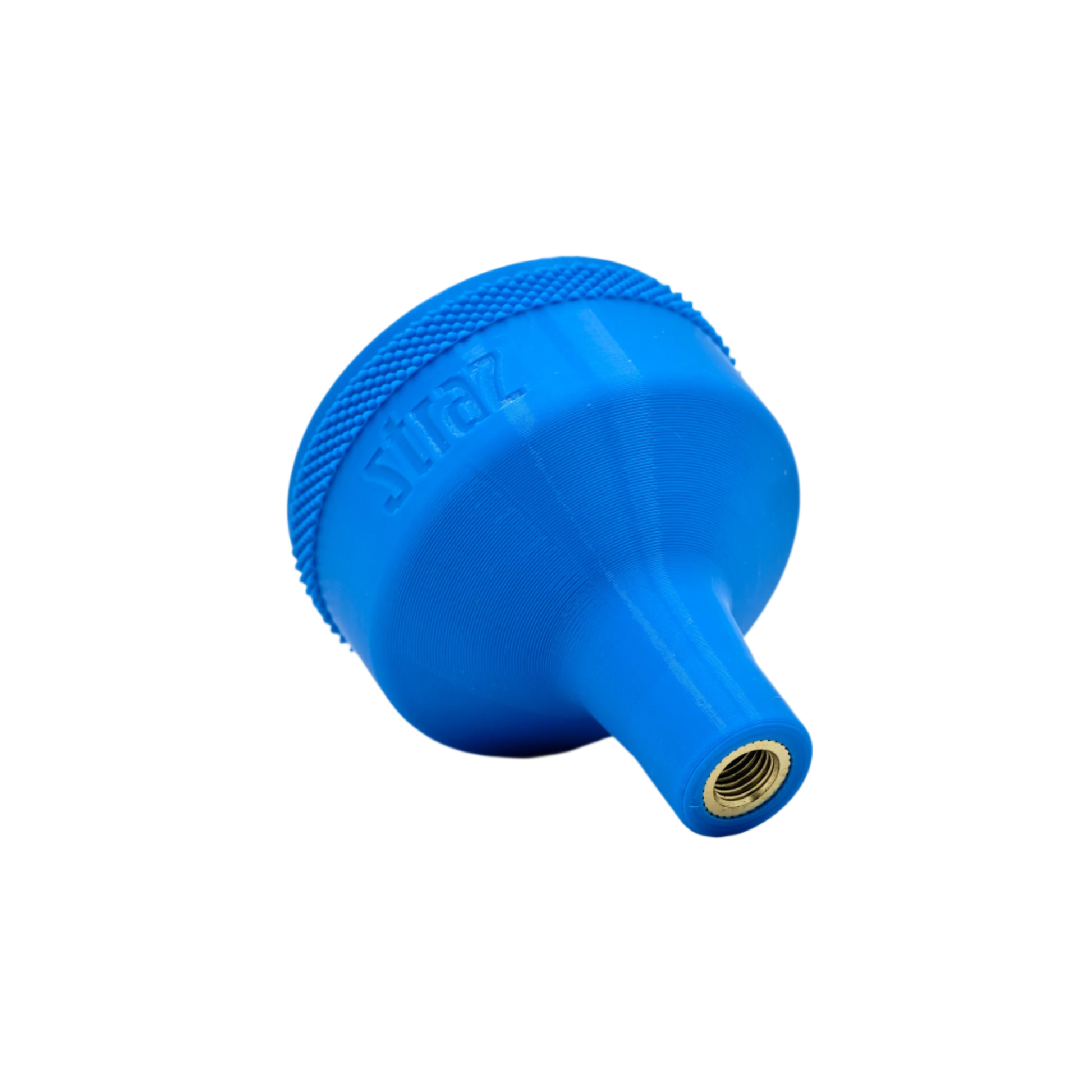 Sealant Funnel for filling tubeless bicycle tires with tire sealant.  Alternative to tire sealant injector.